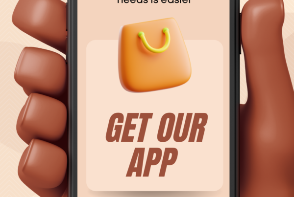Image d'un téléphone avec une application mobile.